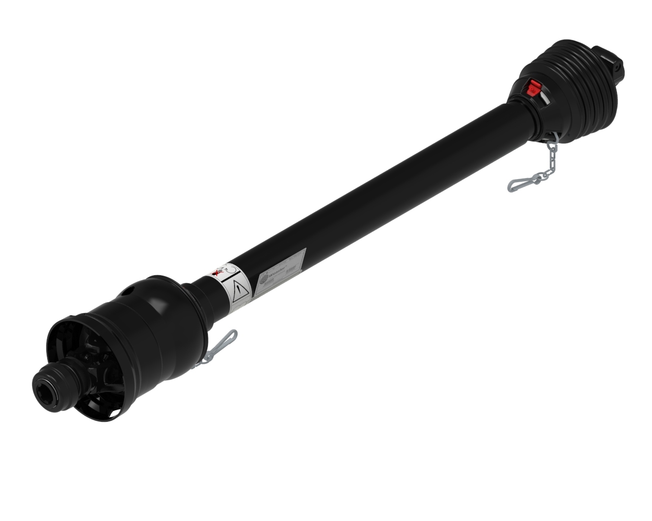 Широкоугольный карданный вал WWCV, AB9-80, 1210MM, AL 1 3/8