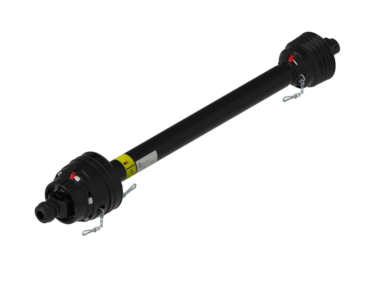 Широкоугольный карданный вал EUCV, AW35-80, 1010MM, SSL 1 3/8